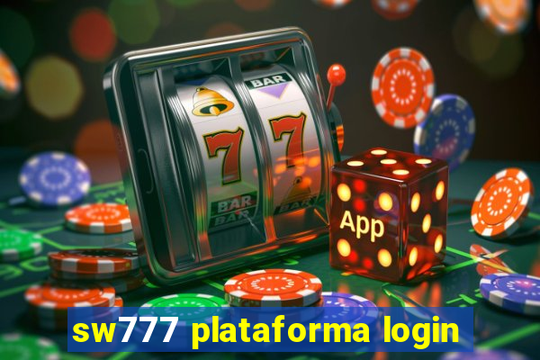 sw777 plataforma login